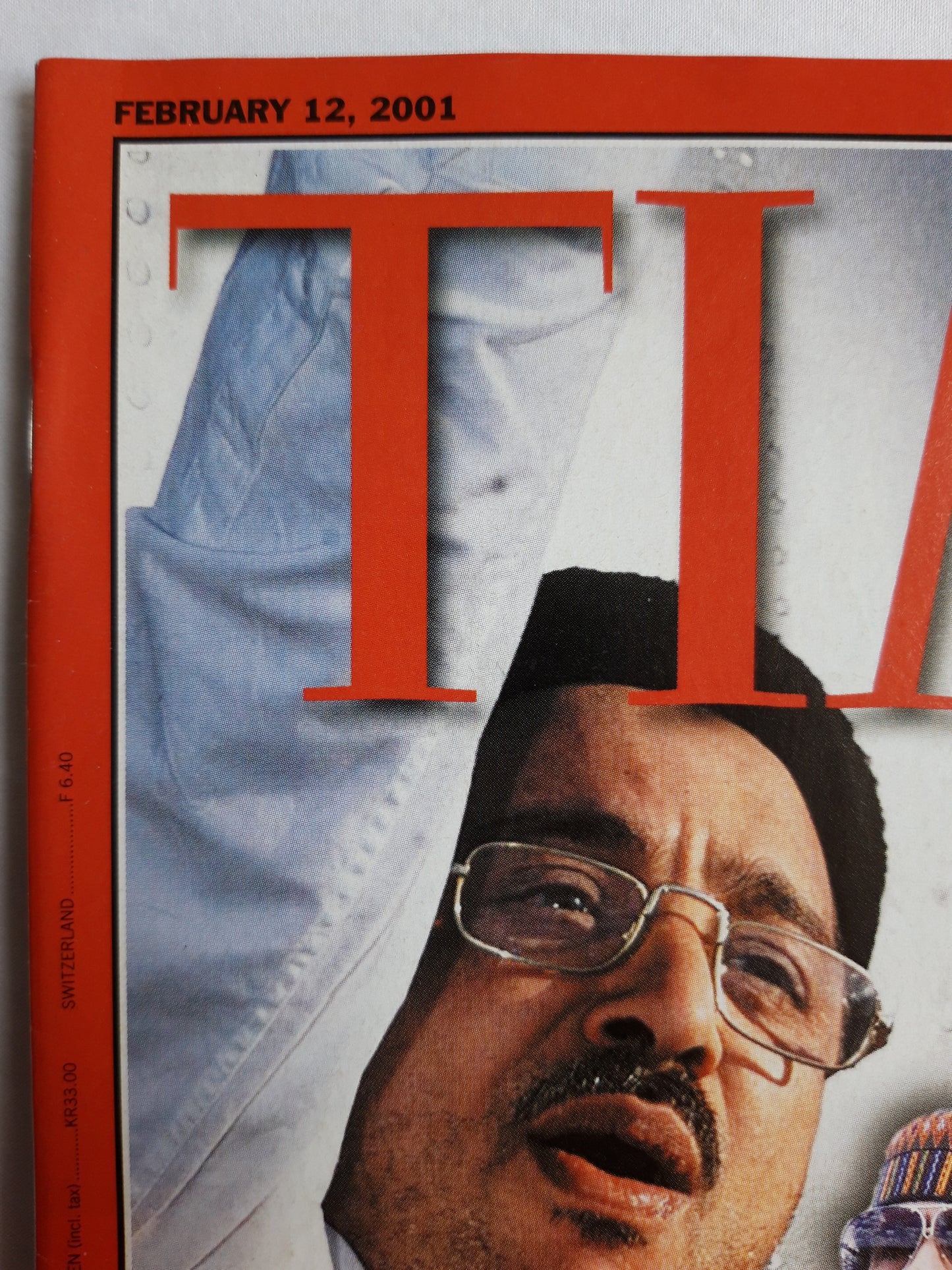 Time magazine The Lockerbie verdict Lamen Khalifa Fhimah Abdel Basset Ali al-Megrahi Muammar Gaddafi Pan Am 103 Davos 2001 AIDS in Africa 12.02.2001 February 2001