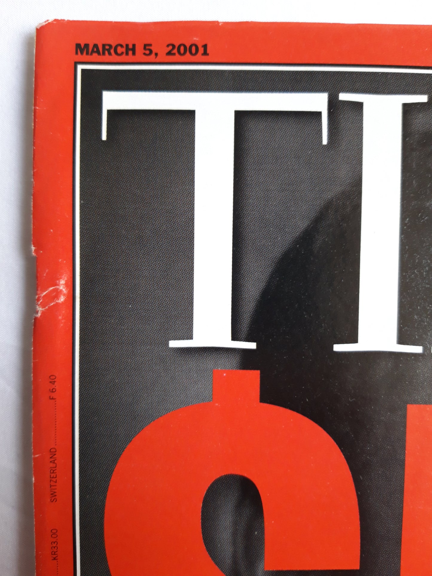 Time magazine Spy He was the perfec suburban dad  Formula One`s future Europe`s U.S Problem 05.03.2001 March März 2001