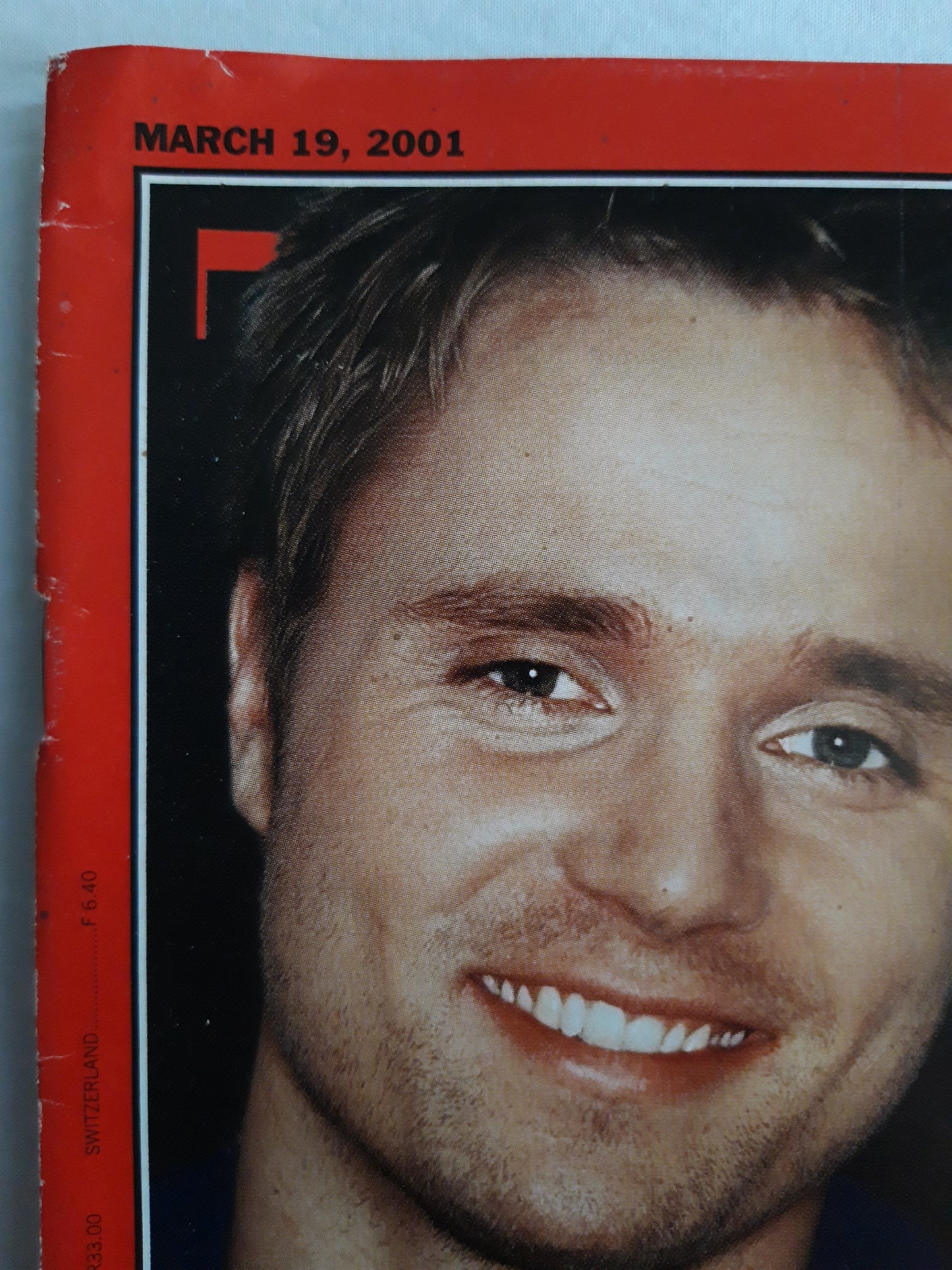 Time magazine The Hit Man Max Martin, the guy who writes the songs for Britney Spears 19.03.2001 March März 2001