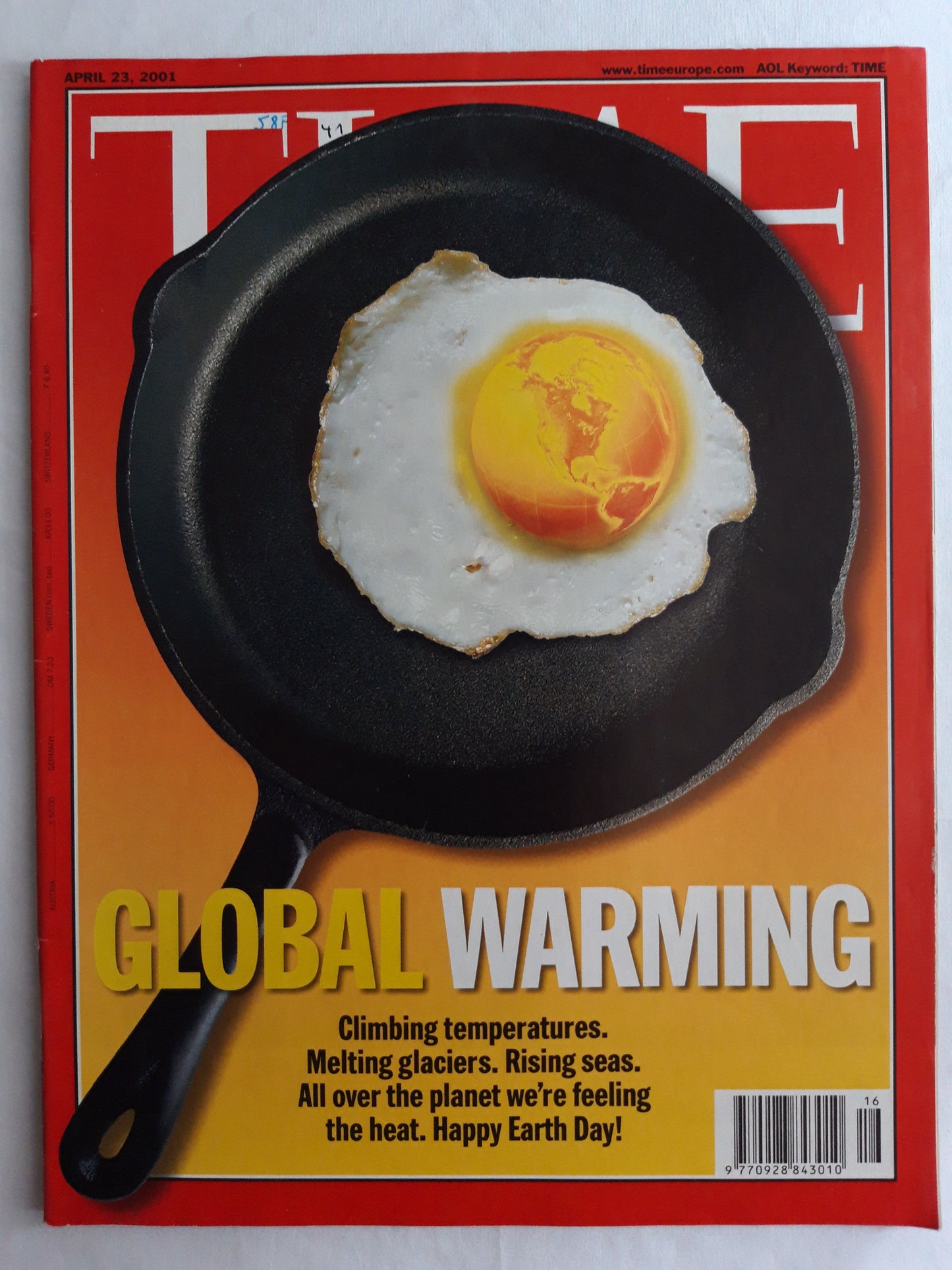 Time magazine Global Warming  Happy Eat Day! 23.04.2001 April 2001