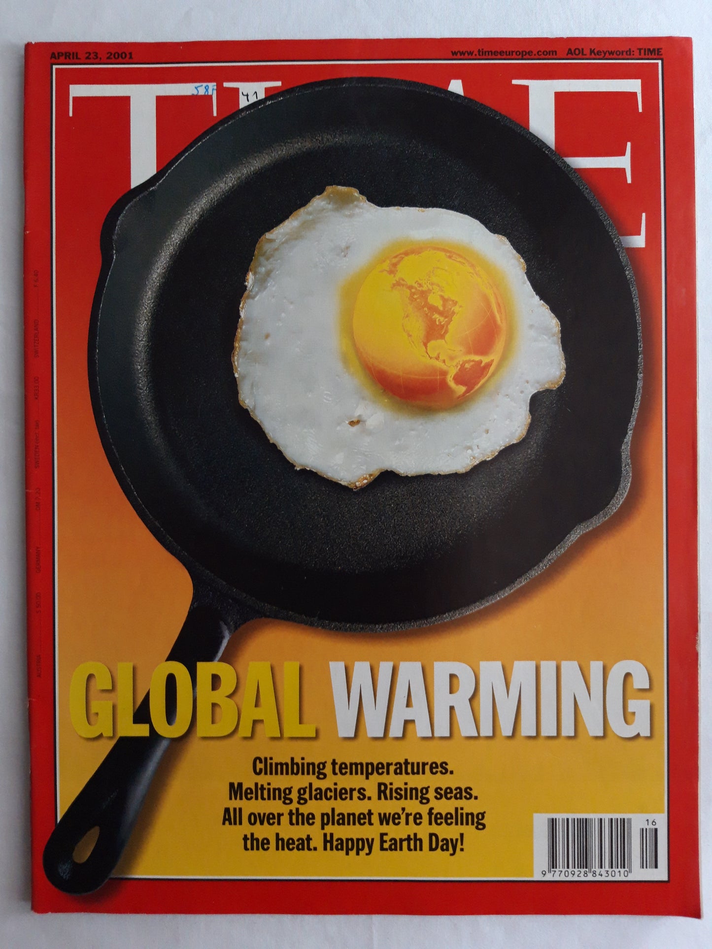 Time magazine Global Warming  Happy Eat Day! 23.04.2001 April 2001