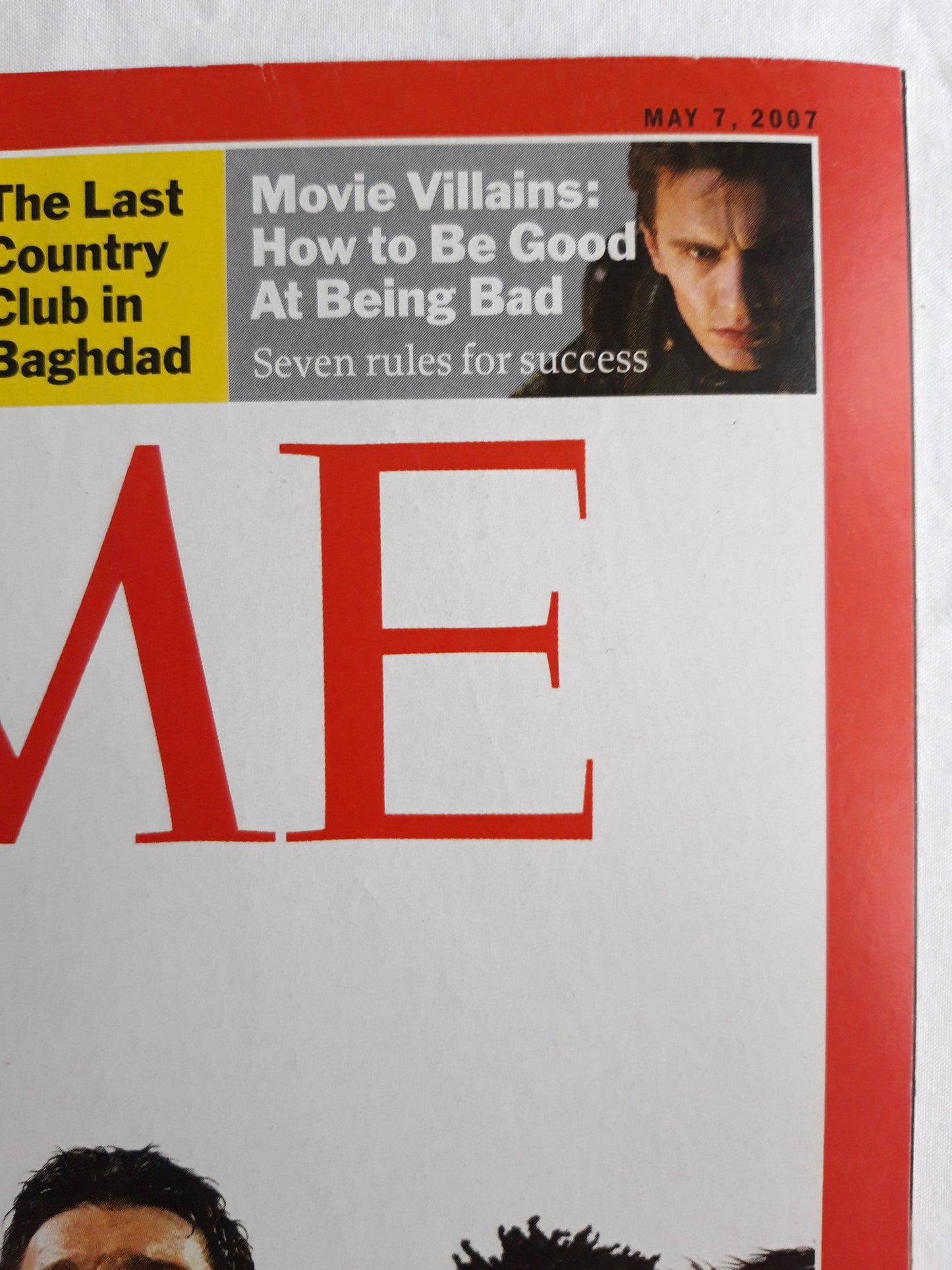 Time magazine How English football took American (and Russian) money Hillary Clinton Barack Obama Baghdad Movie Villians 07.05.2007 May Mai 2007