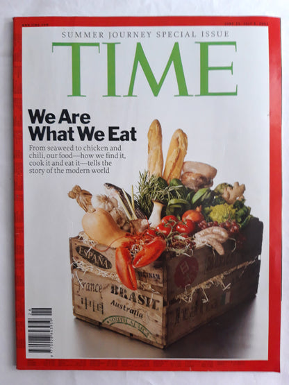 Time magazine We are What We Eat Story of modern world 25.06.-02.07.2007 Juni July Juli 2007
