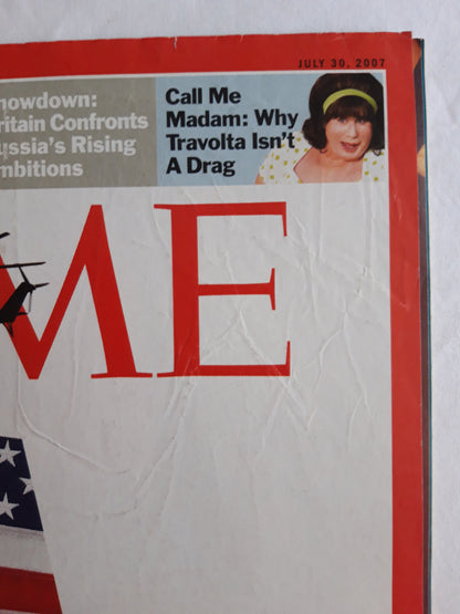Time magazine Iraq When the U.S. leaves  The Tony Soprano of North Korea Russia`s Rising Ambitions John Travolta Call me Madam 30.07.2007 July Juli 2007