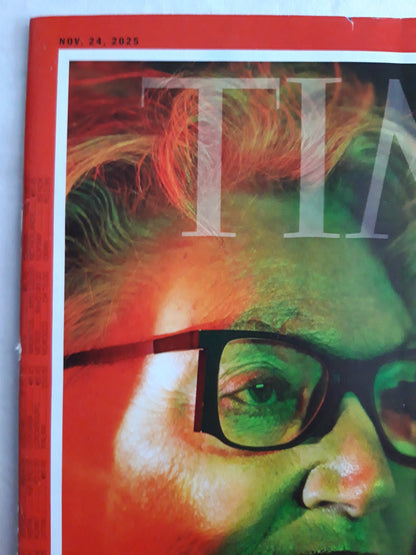 Time magazine Seeing the future How brain-computer interfaces will shape humanity Alice Charton Surgically implanted chip 24.11.2025 November 2025