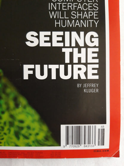 Time magazine Seeing the future How brain-computer interfaces will shape humanity Alice Charton Surgically implanted chip 24.11.2025 November 2025
