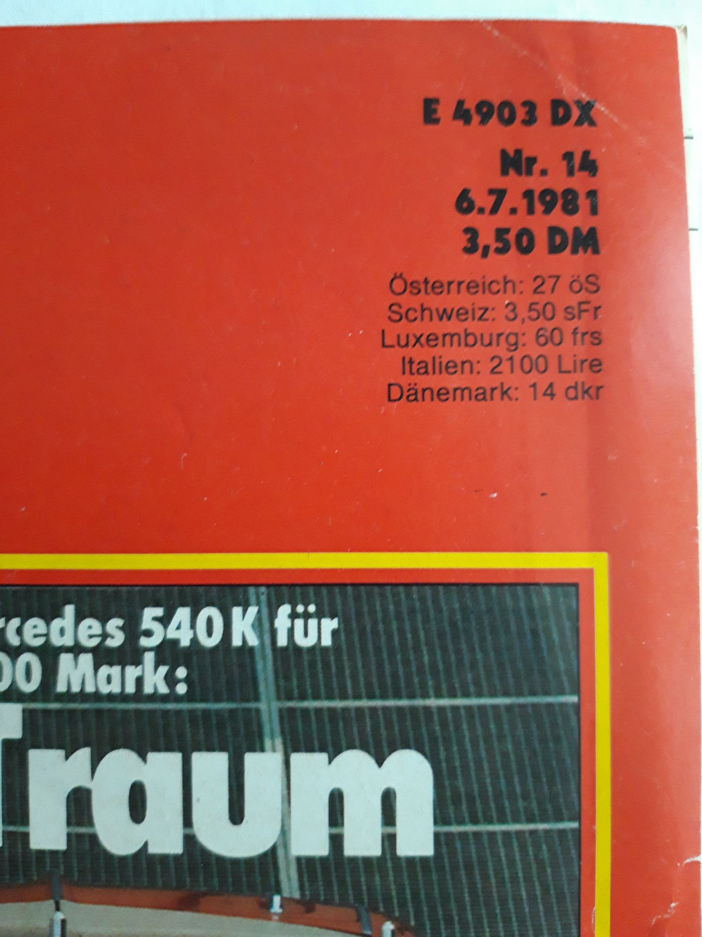 Hobby Das Magazin der Technik Der Traum Nachbau-Mercedes 540K für 250000 Mark 01.01.1981 January 1981