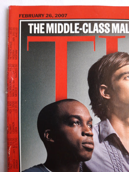 Time magazine Getting along fact of life The middle-class Malaise North Korea`s Nuclear deal 26.02.2007 February 2007