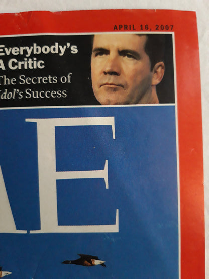 Time magazine Why The Leave France Sri Lanka Data Addiktion Secret of Idol`Success 16.04.2007 April