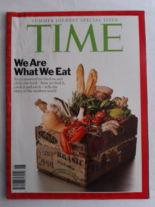 Time magazine We are What We Eat Story of modern world 25.06.2007/02.07.2007 Juni July Juli 2007