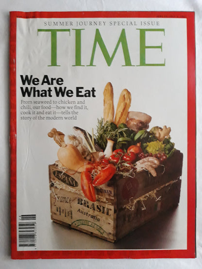 Time magazine We are What We Eat Story of modern world 25.06.2007/02.07.2007 Juni July Juli 2007