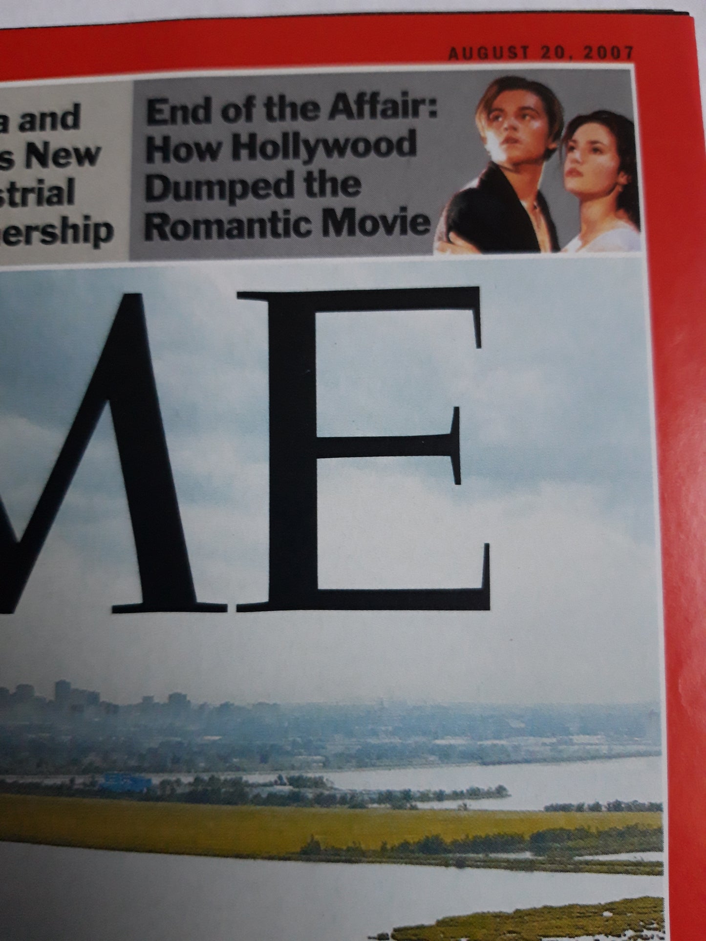 Time magazine Why New Orleans Still Isn`t Safe Katharina Jacob Zuma China and Italy Industrial Partnership Hollywood Titanic Leonardo Di Caprio Kate Winselet 20.08.2007 August 2007