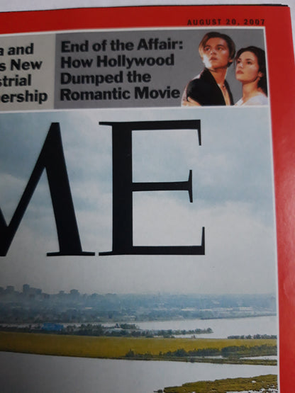 Time magazine Why New Orleans Still Isn`t Safe Katharina Jacob Zuma China and Italy Industrial Partnership Hollywood Titanic Leonardo Di Caprio Kate Winselet 20.08.2007 August 2007