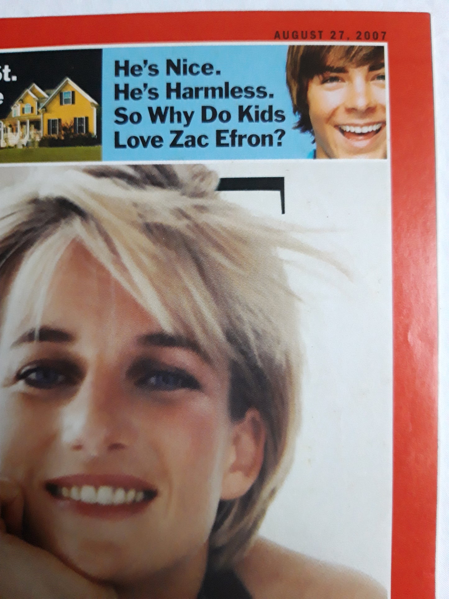 Time magazine Why Princess Diana Mattered Bush`s Guru  Karl Rove Wall St. Zac Efron 27.08.2007 27. August 2007