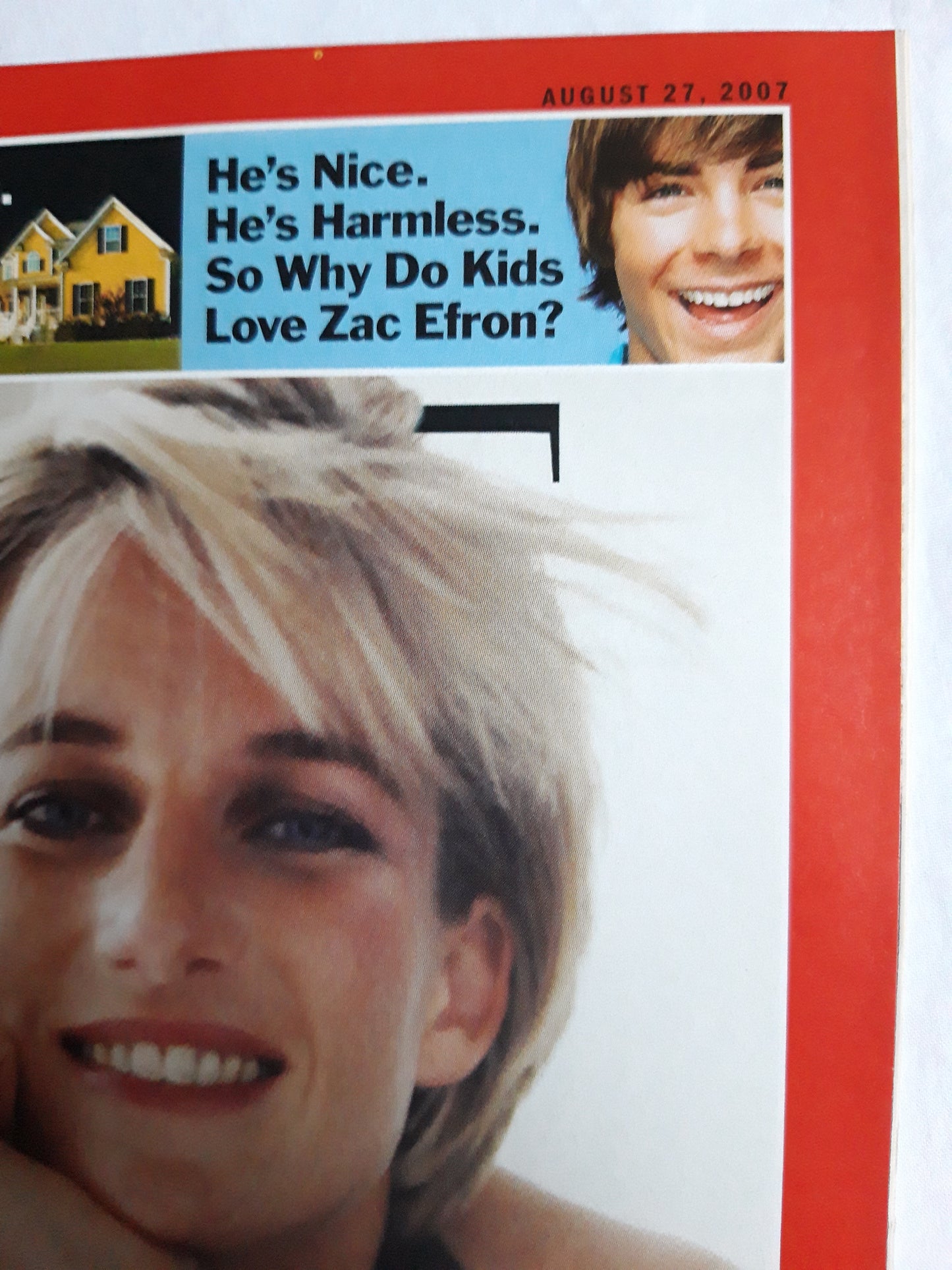 Time magazine Why Princess Diana Mattered Bush`s Guru  Karl Rove Wall St. Zac Efron 27.08.2007 27. August 2007