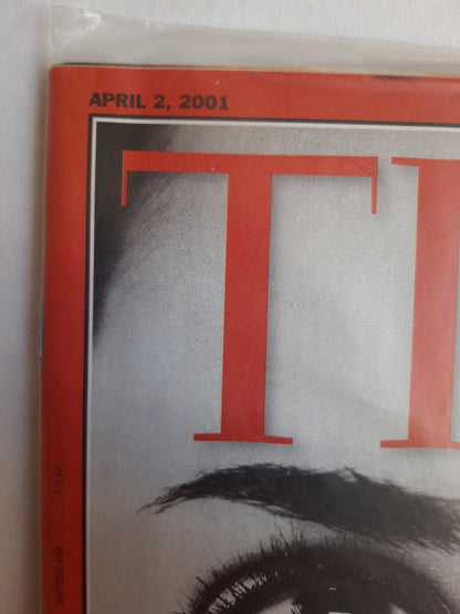 Time magazine Generation Europe Spain`s Penelope Cruz Original packaging OVP Original verpackt 02.04.2001 April 2001 25. Geburtstag 25th Birthday