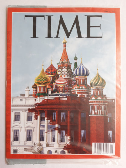 Time magazine Kremlin White Hous Russia USA America Original packaging OVP Original verpackt 29.05.2017 May Mai 2017