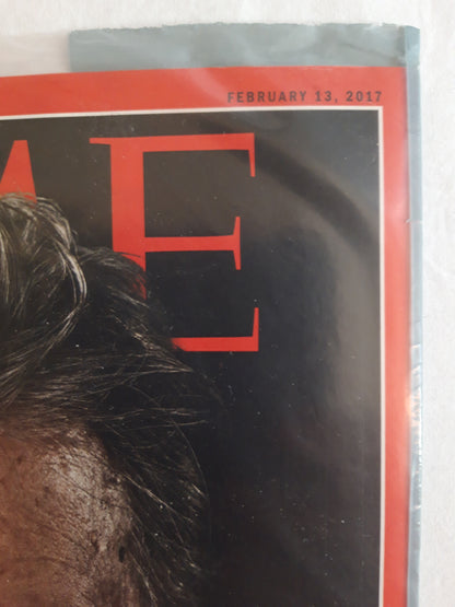 Time magazine The great manipulator Steve Bannon Chief White House Strategist Original packaging OVP Original verpackt 13.02.2017 February 2017