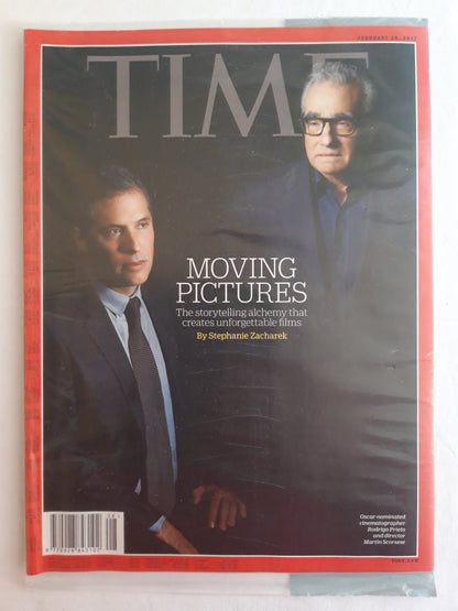 Time magazine Moving pictures Rodrigo Prieto Martin Scorsese Original packaging OVP Original verpackt 20.02.2017 February 2017
