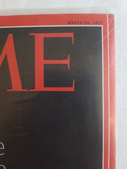 Time magazine Can Europe Survive the New Populism? Marine Le Pen, president f France`s National Front Geert Wilders, leades of the Dutch Party for Freedom Original packaging OVP Original verpackt 20.03.2017 März March 2017