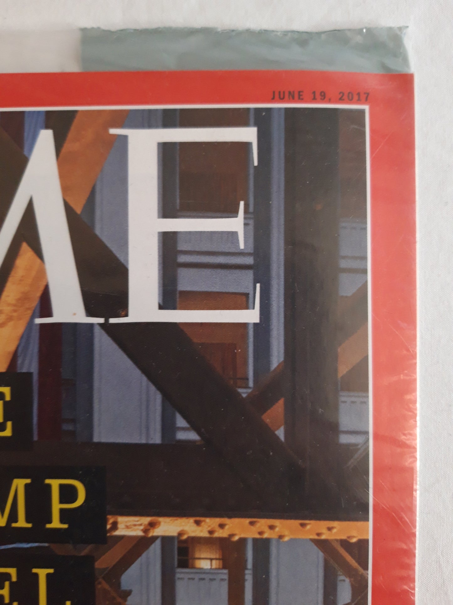 Time magazine The Swamp hotel Original packaging OVP Original verpackt 19.06.2017 Juni 2017