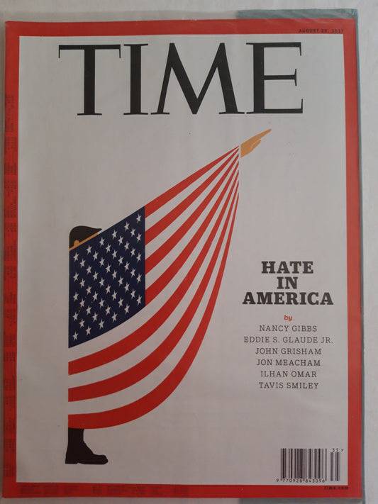 Time magazine Hate in America Original packaging OVP Original verpackt 28.08.2017 August 2017