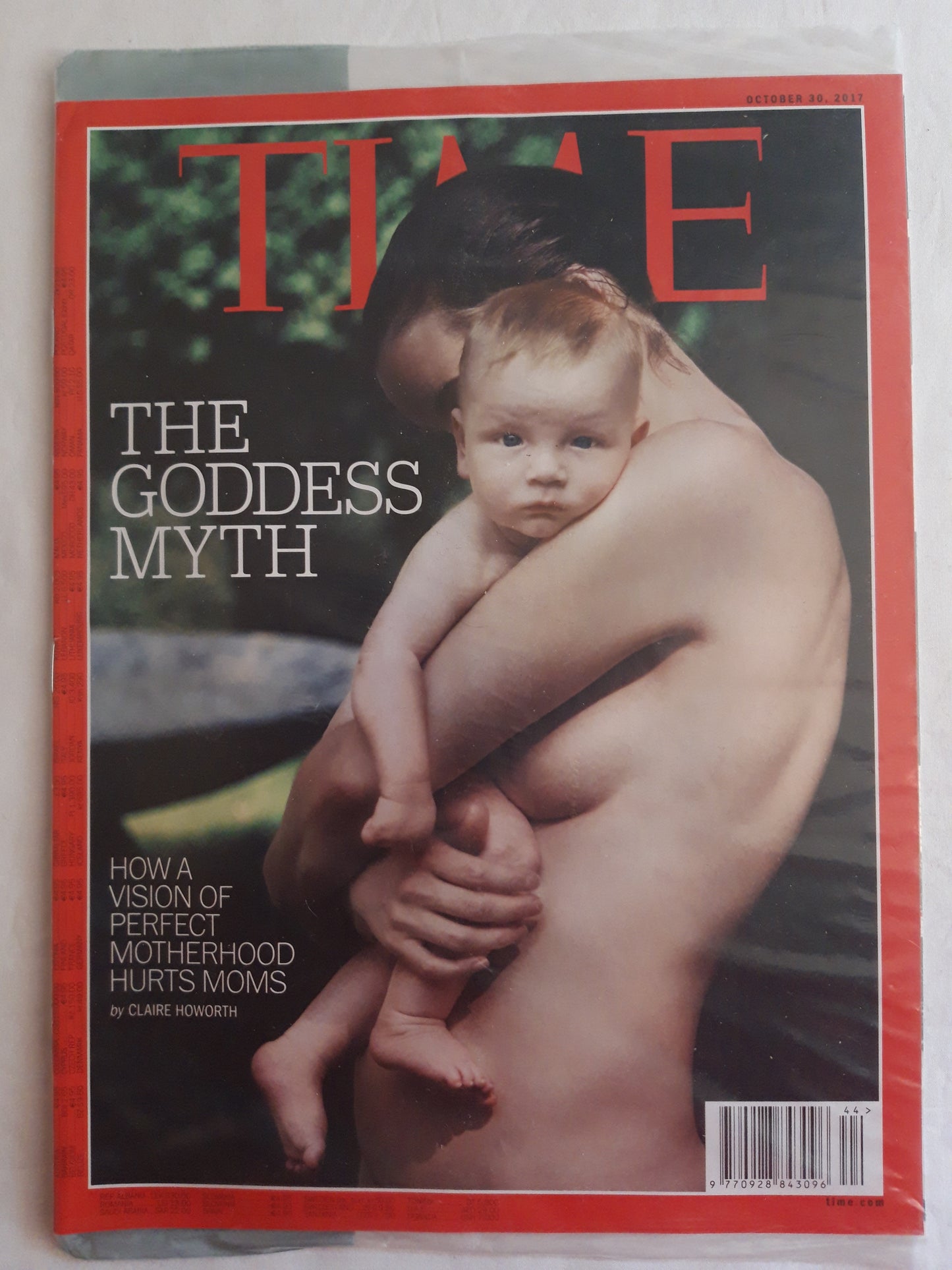 Time magazine The Goddess Myth How vision of perfect motherhood hurts moms Original packaging OVP Original verpackt 30.10.2017 Oktober October 2017