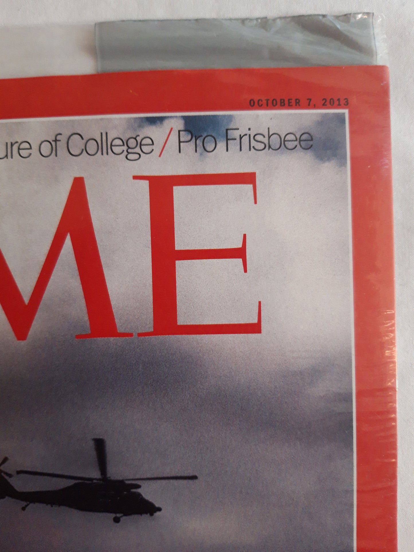 Time magazine Japan rising Iran Pro Frisbee Original packaging OVP Original verpackt 07.10.2013 October Oktober 2013