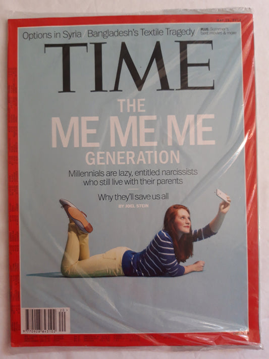 Time magazine The Me Me Me Genaration Options in Syria Bangladesh`s Textile Tragedy Original packaging OVP Original verpackt 20.05.2013 May Mai 2013