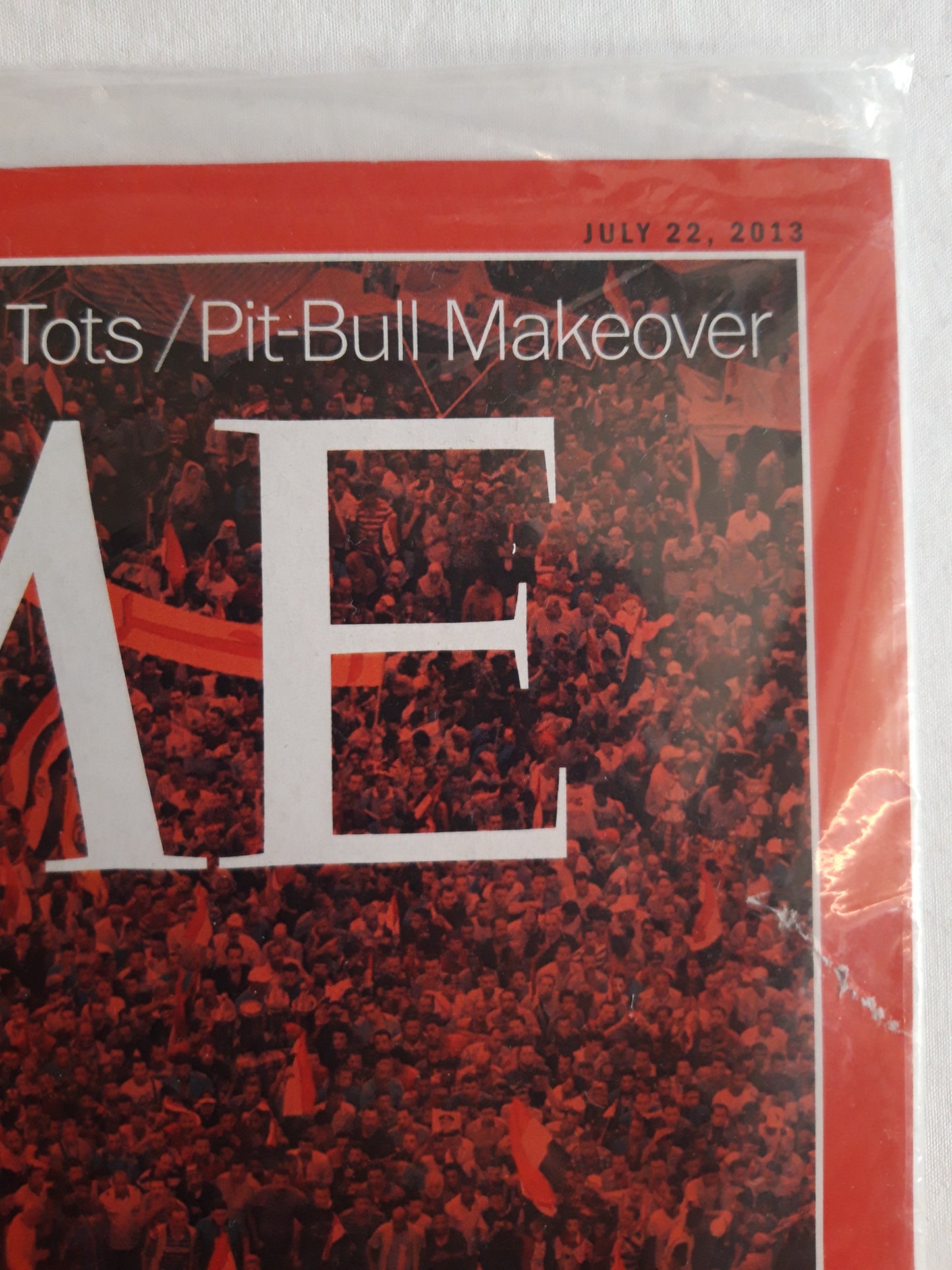 Time magazine Egypt World`s best protesters democrats Original packaging OVP Original verpackt 22.07.2013 July Juli 2013