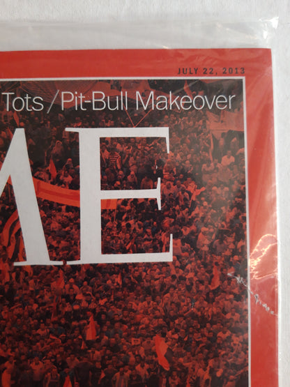 Time magazine Egypt World`s best protesters democrats Original packaging OVP Original verpackt 22.07.2013 July Juli 2013