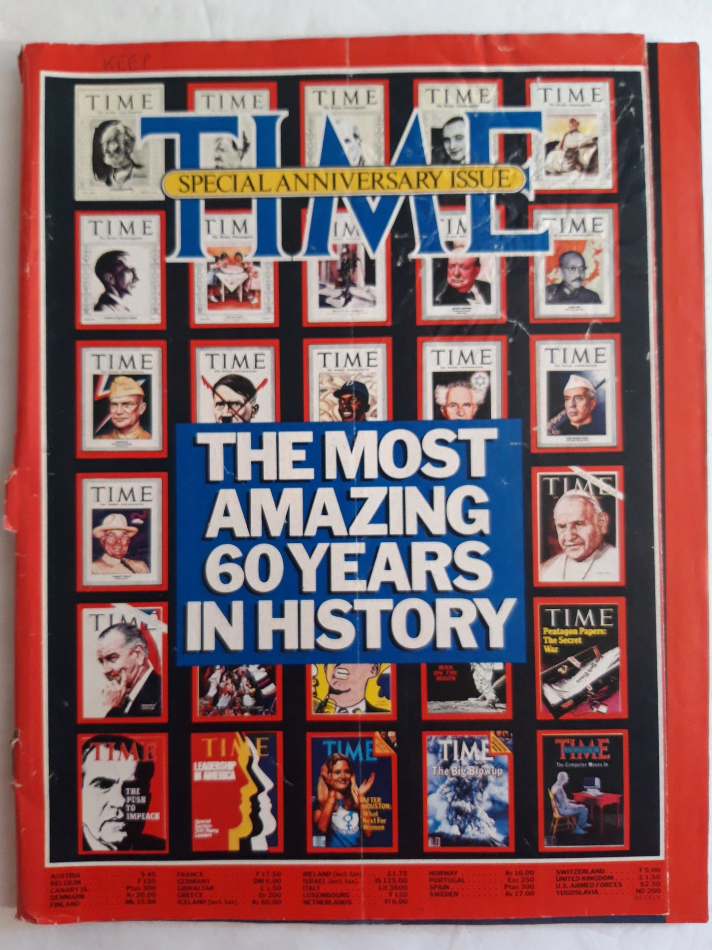 Time magazine 1983 The most amazing 60 years in history