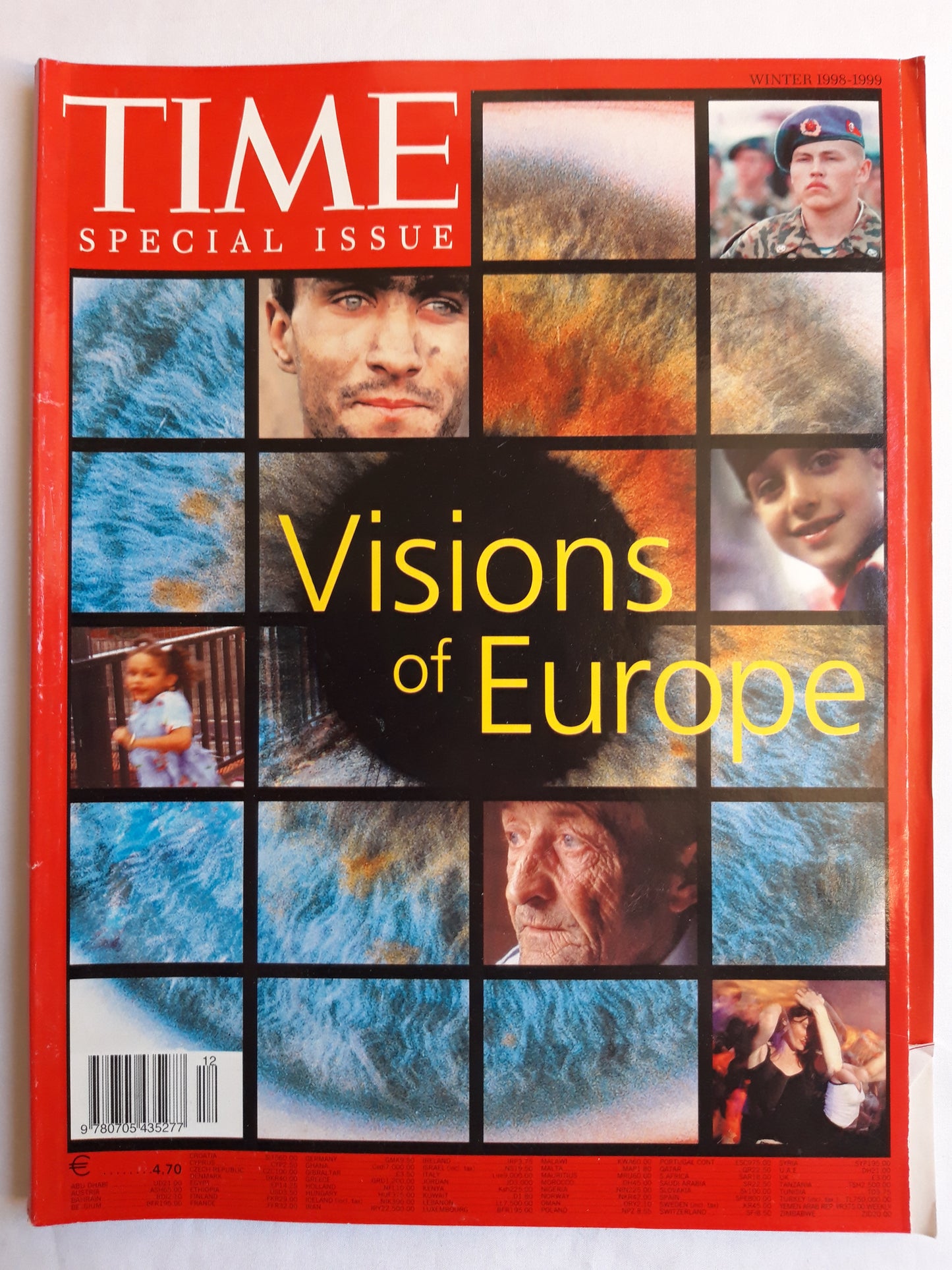 Time magazine Special Issue Visions of Europe Winter 1998-1999