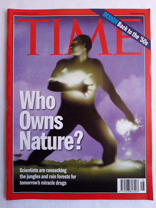 Time magazine Who Owns Nature? Design Back to the ´50s? 30.11.1998 30. November 1998