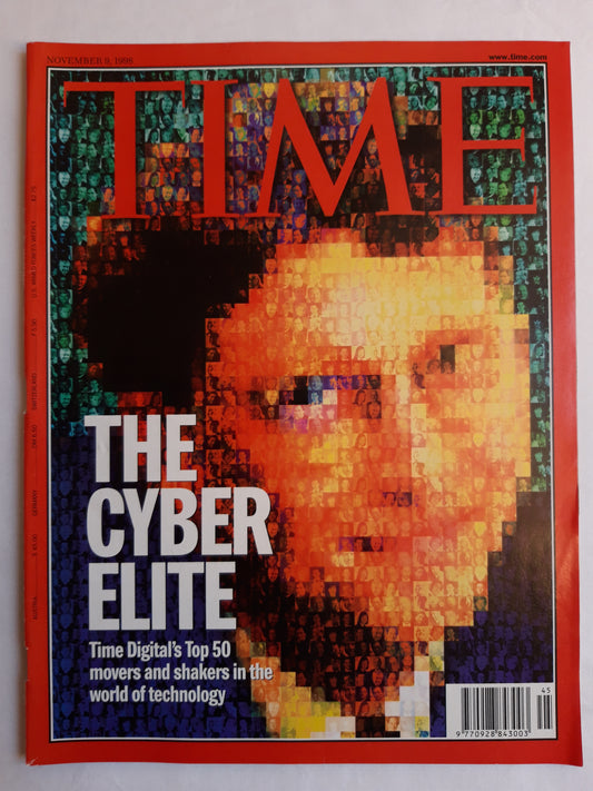 Time magazine The Cyber Elite Time Digital`s Top 50 movers and shakers in the world of technology 09.11.1998 09. November 1998