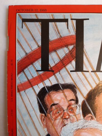 Time magazine Hot air? Fighter jet Hong Kong`s Latest Movie Star 12.10.1998 12. Oktober October 1998