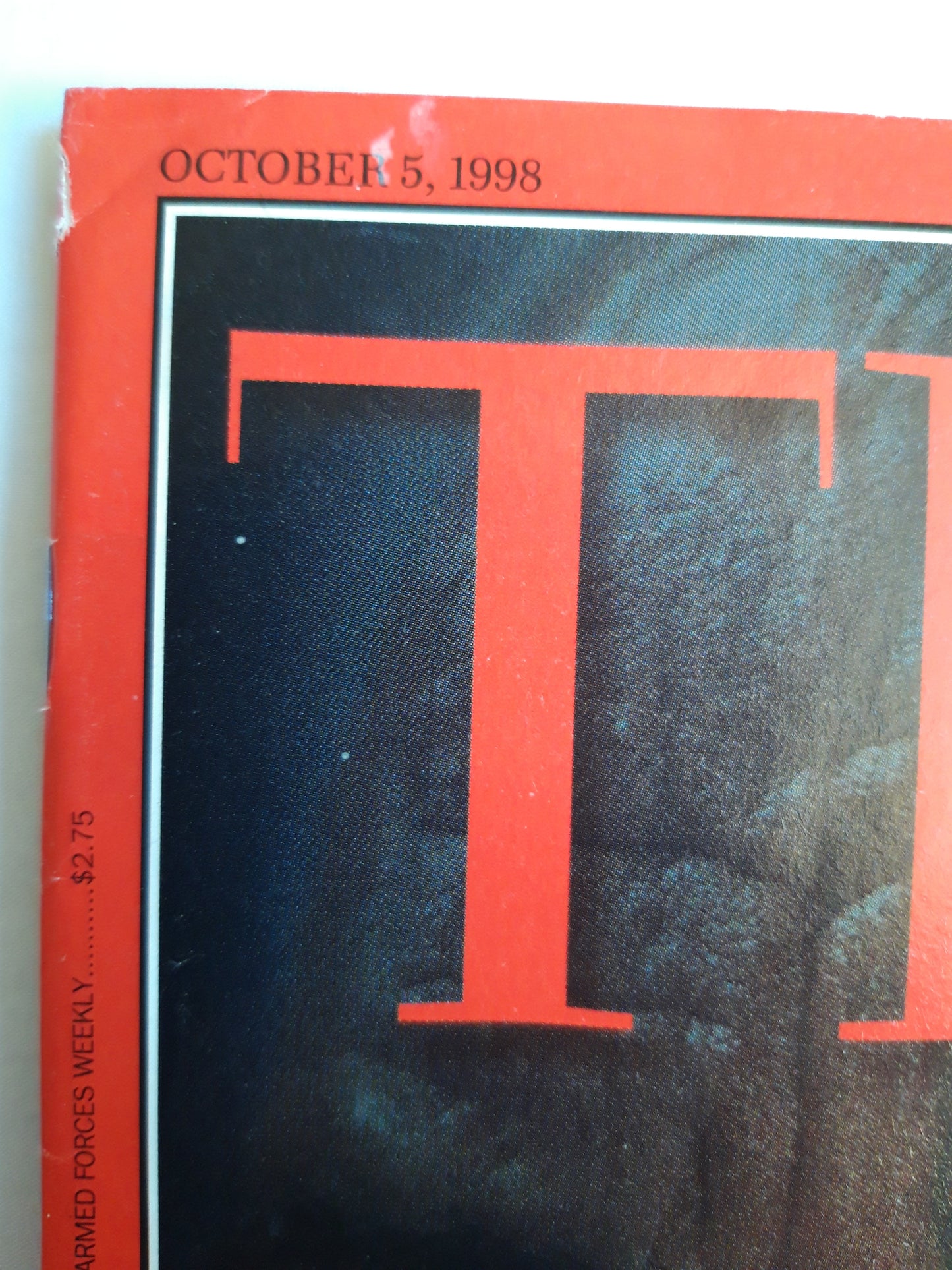 Time magazine The New Face Of Germany Gerhard Schröder New Middle Monica`s Manipulative Friend 05.10.1998 5. Oktober October 1998