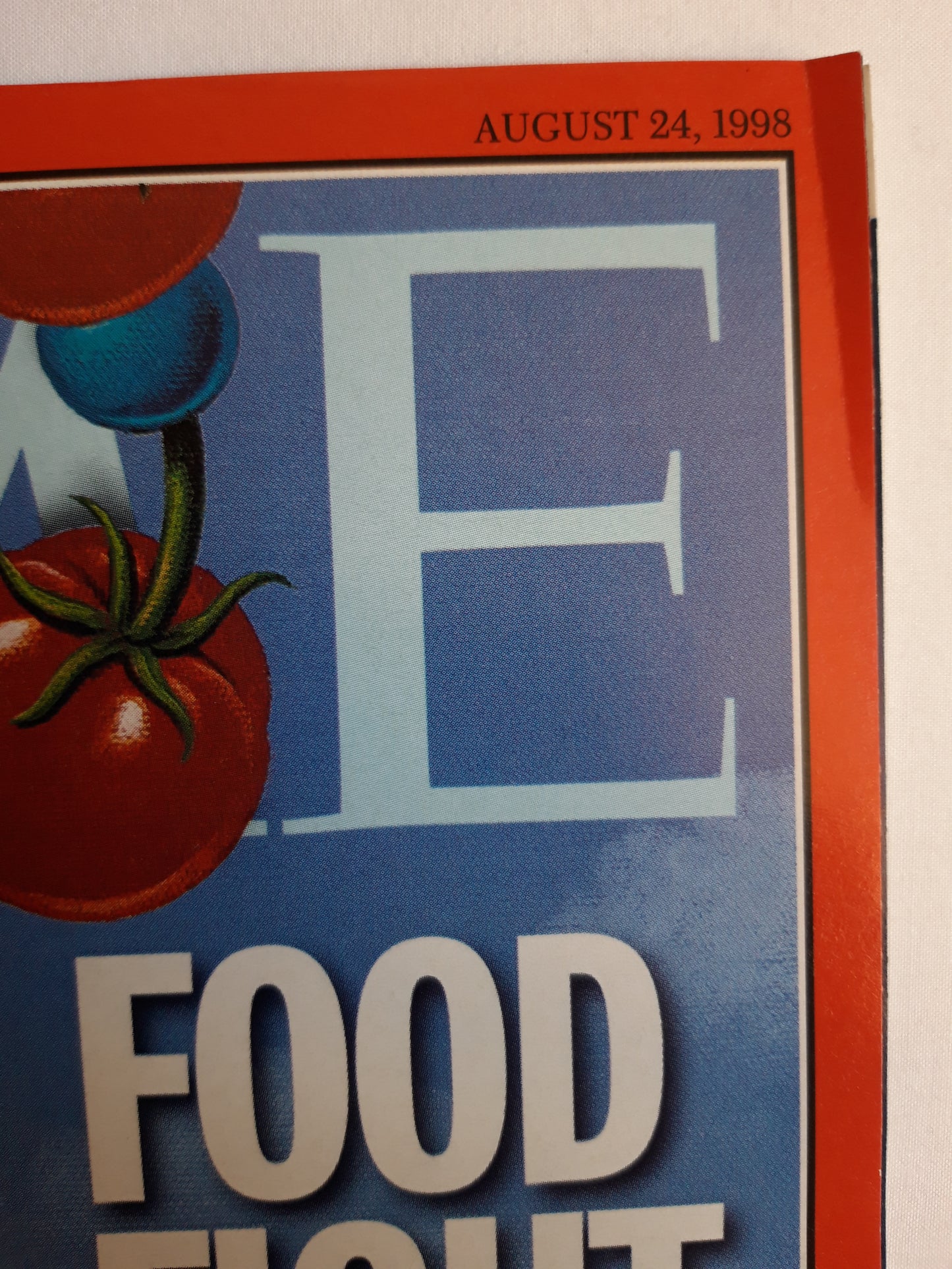 Time magazine Food fight Genetic engineering of crops reaps a harvest of fears Clinton sex scandal Truth and Consequences 24.08.1994 24. August 1994