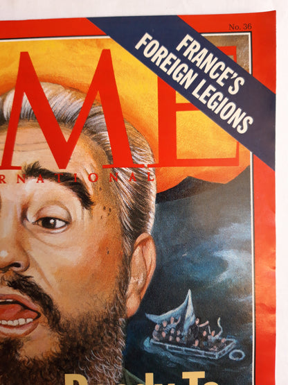 Time magazine Ready to talk now? Fidel Castro France`s foreign legions 05.09.1994 05. September 1994
