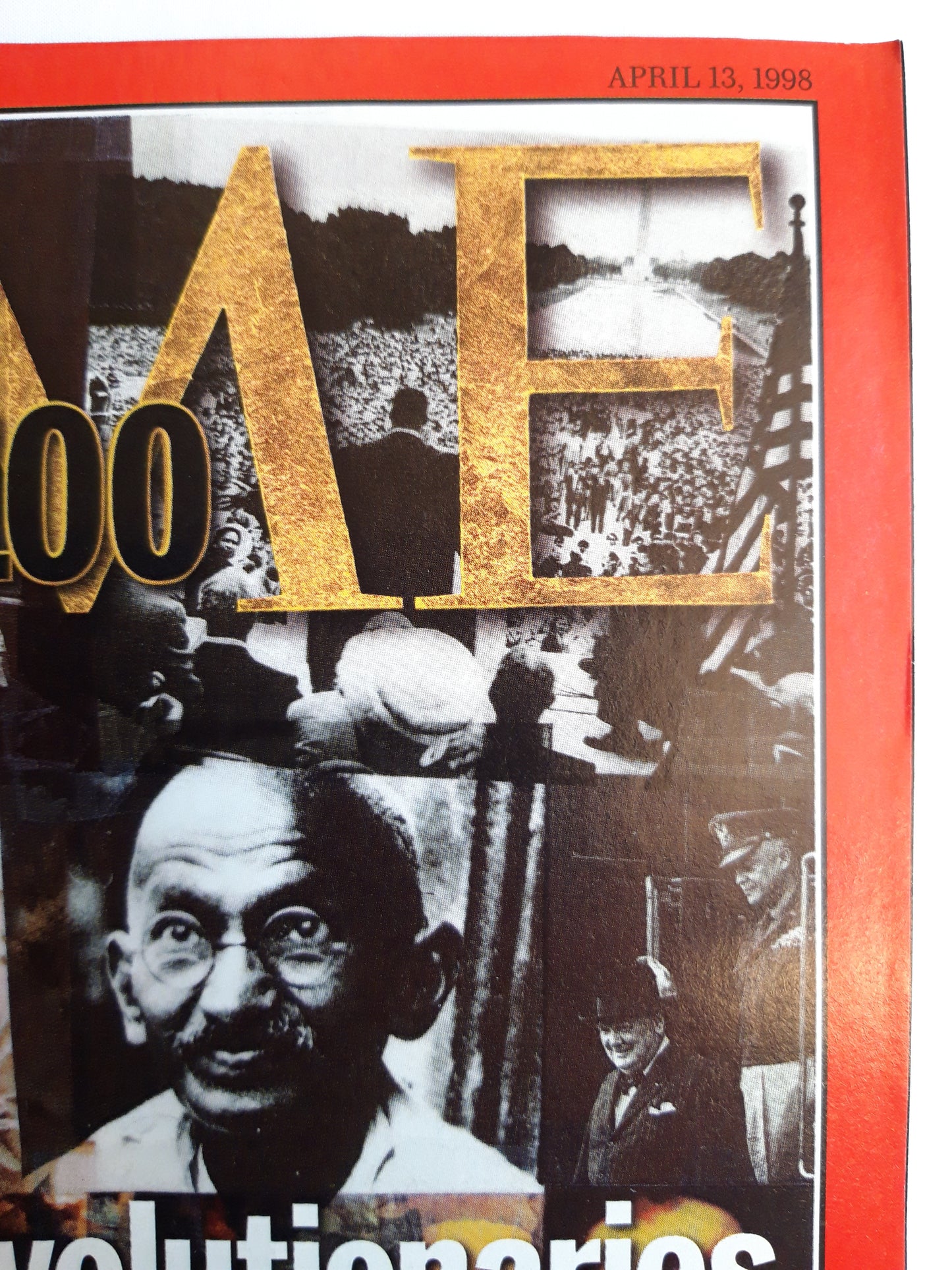 Time magazine 100 Leaders & Revolutionaries Most influential people of our century 13.04.1998 13. April 1998