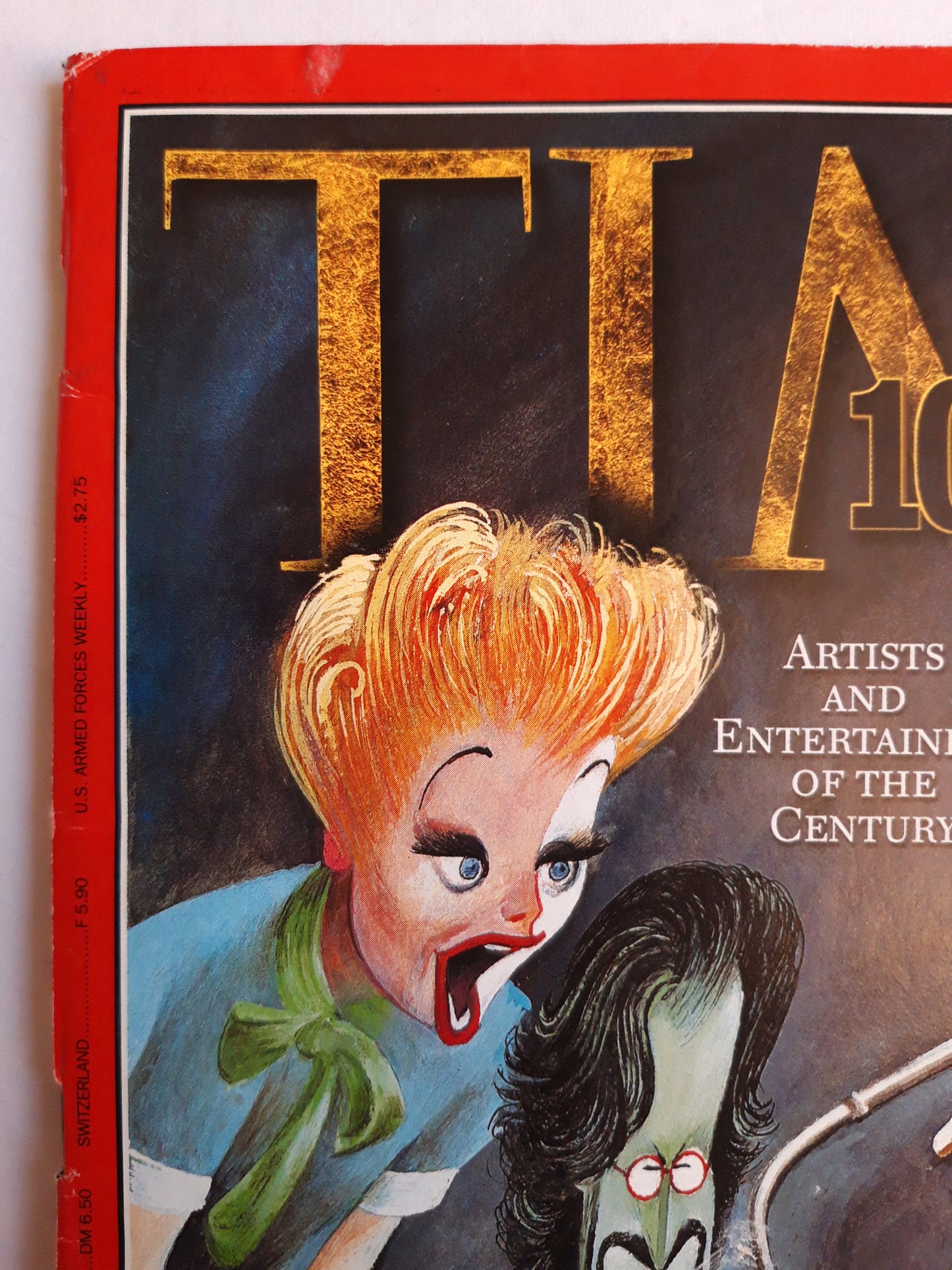 Time magazine 100 Artist and entertainers of the Century 08.06.1998 08. Juni 1998