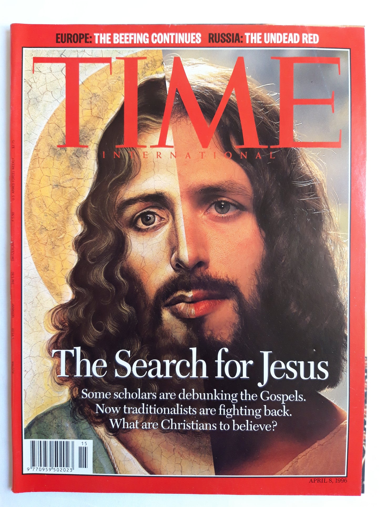 Time magazine The Search for Jesus Gospels What are Christians to believe? 08.04.1996 08. 08th April 1996