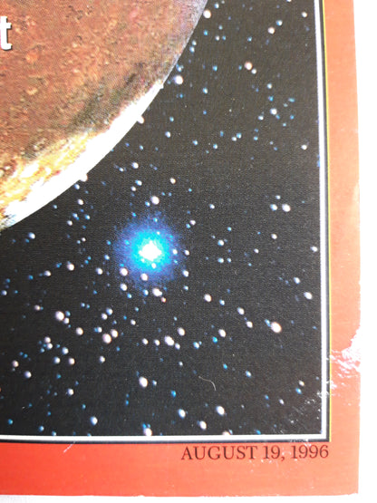 Time magazine Life on Mars Bob Dole 19.08.1996 08. 08th August 1996 space cosmos