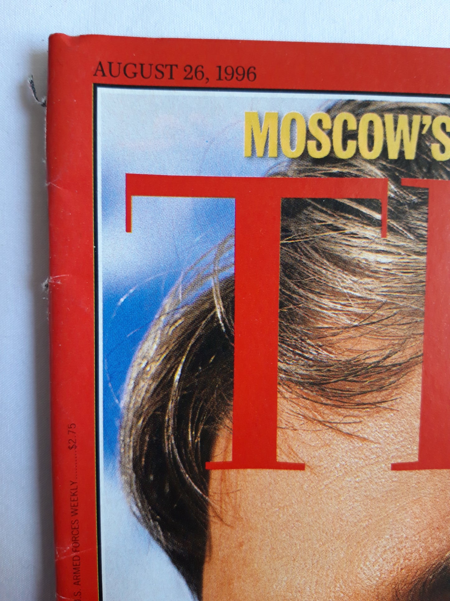 Time magazine Super Man Christopher Reeve Moscow´s Meltdown over Chechnya 26.08.1996 26. 26th August 1996