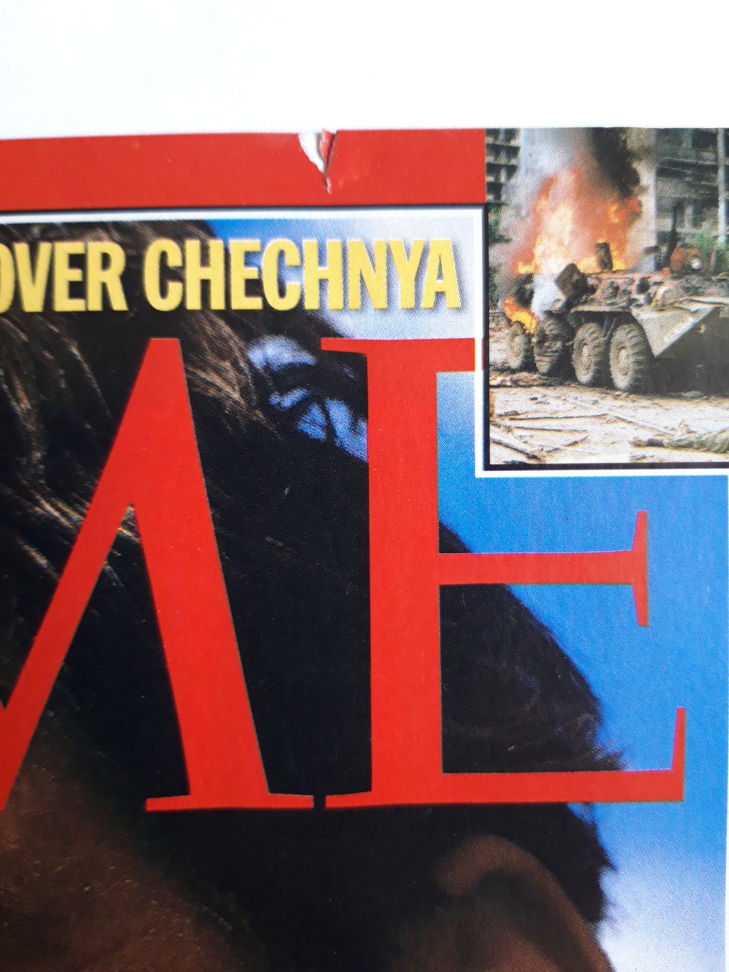 Time magazine Super Man Christopher Reeve Moscow´s Meltdown over Chechnya 26.08.1996 26. 26th August 1996