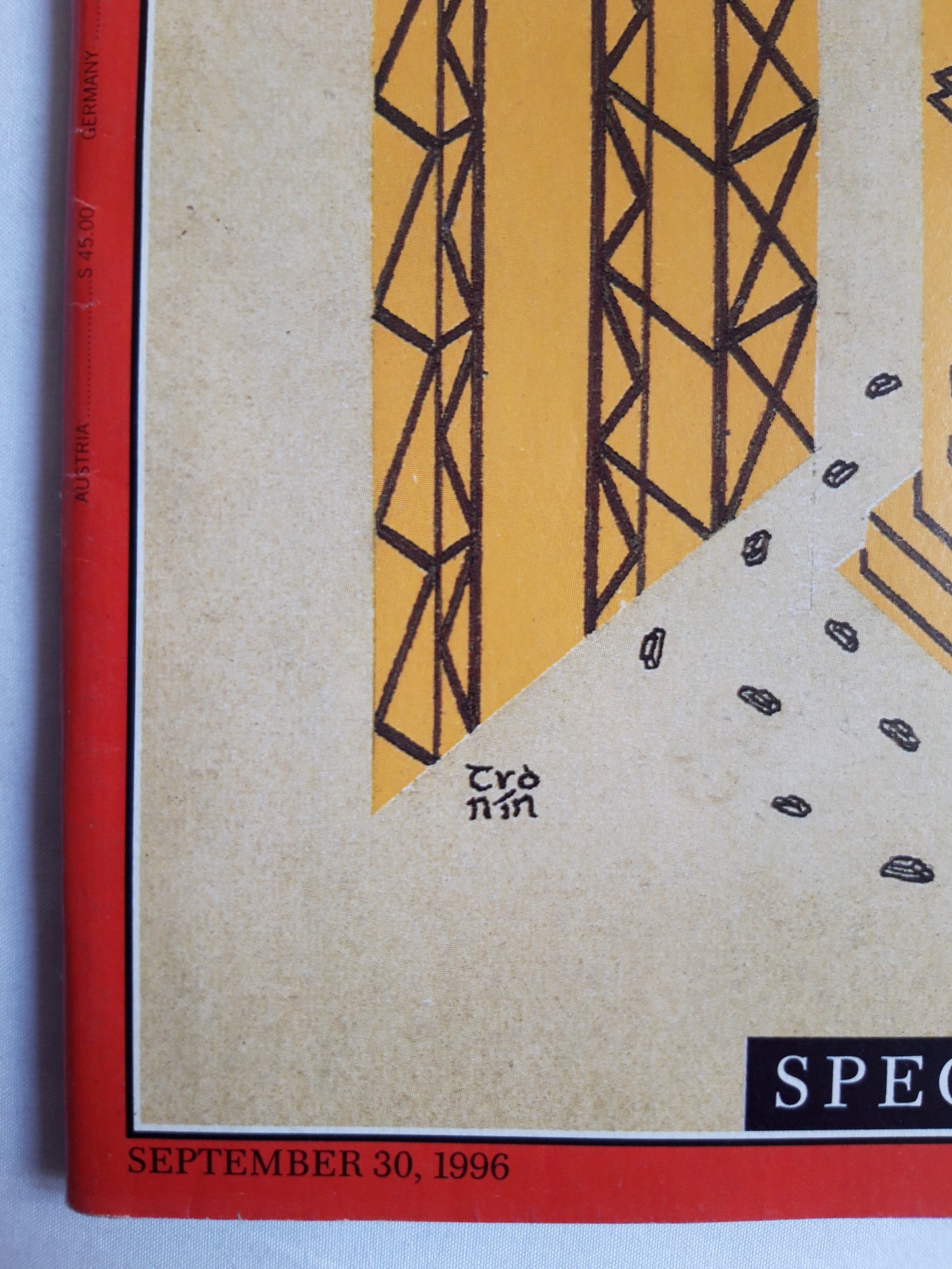 Time magazine Die Berliner Republik kommt Deutsche Ausgabe Special report 30.09.1996 30. 30th September 1996