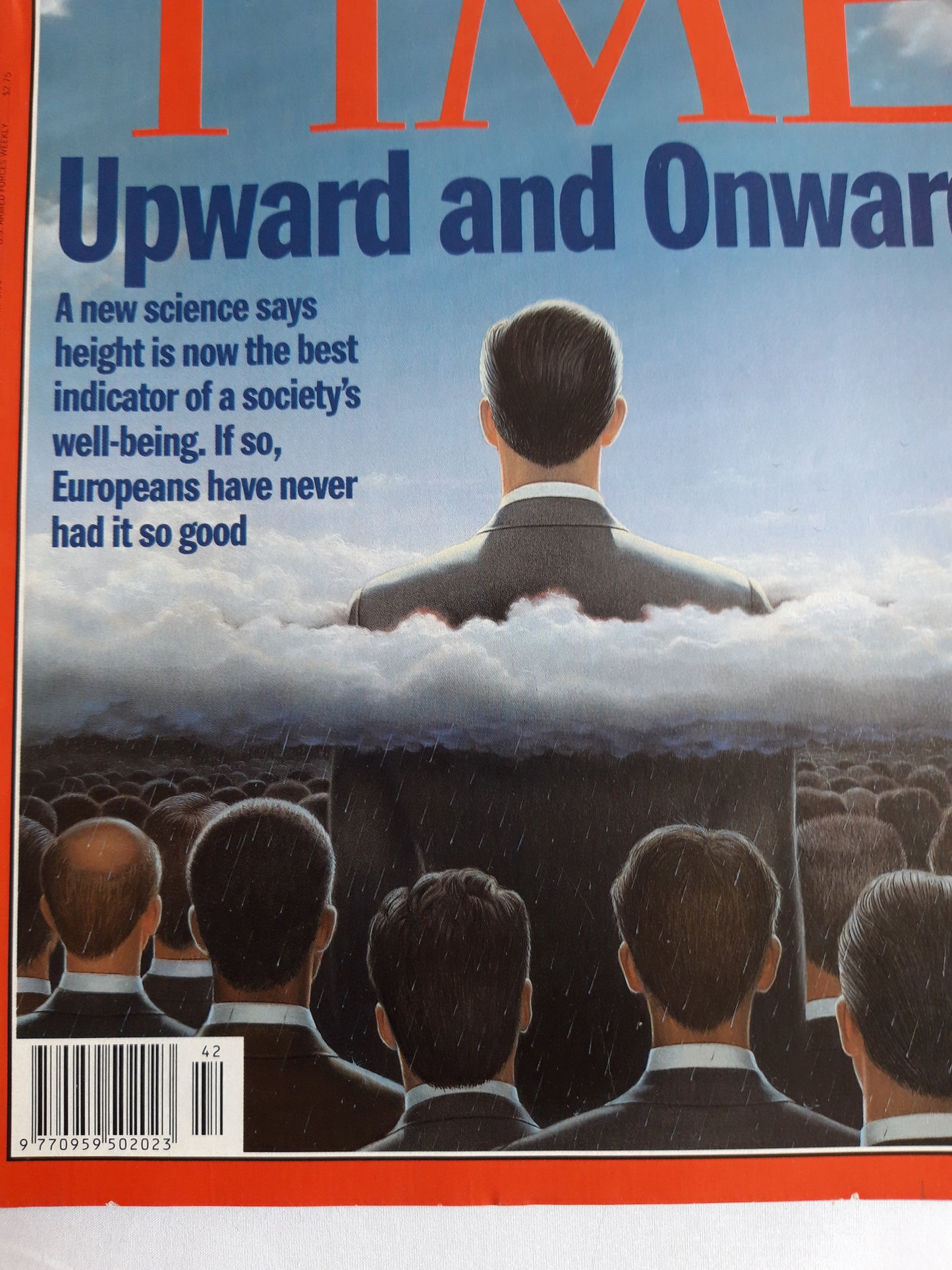 Time magazine Upward and Onward hight Autos in Top Gear 14.10.1996 14. Oktober 14th october 1996
