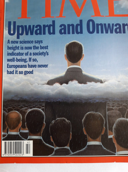 Time magazine Upward and Onward hight Autos in Top Gear 14.10.1996 14. Oktober 14th october 1996