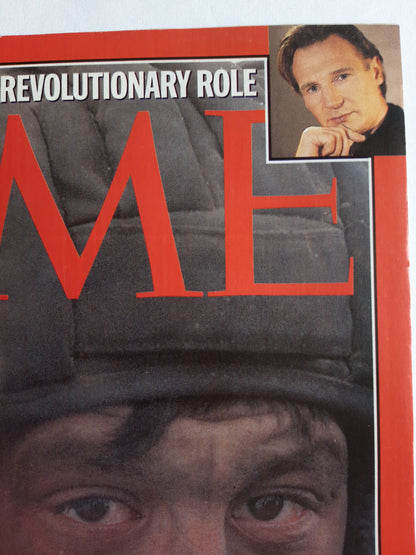 Time magazine Ivan The Terrified The Russian military Liam Neeson in a revolutionary role 21.10.1996 21. 21th Oktober October 1996