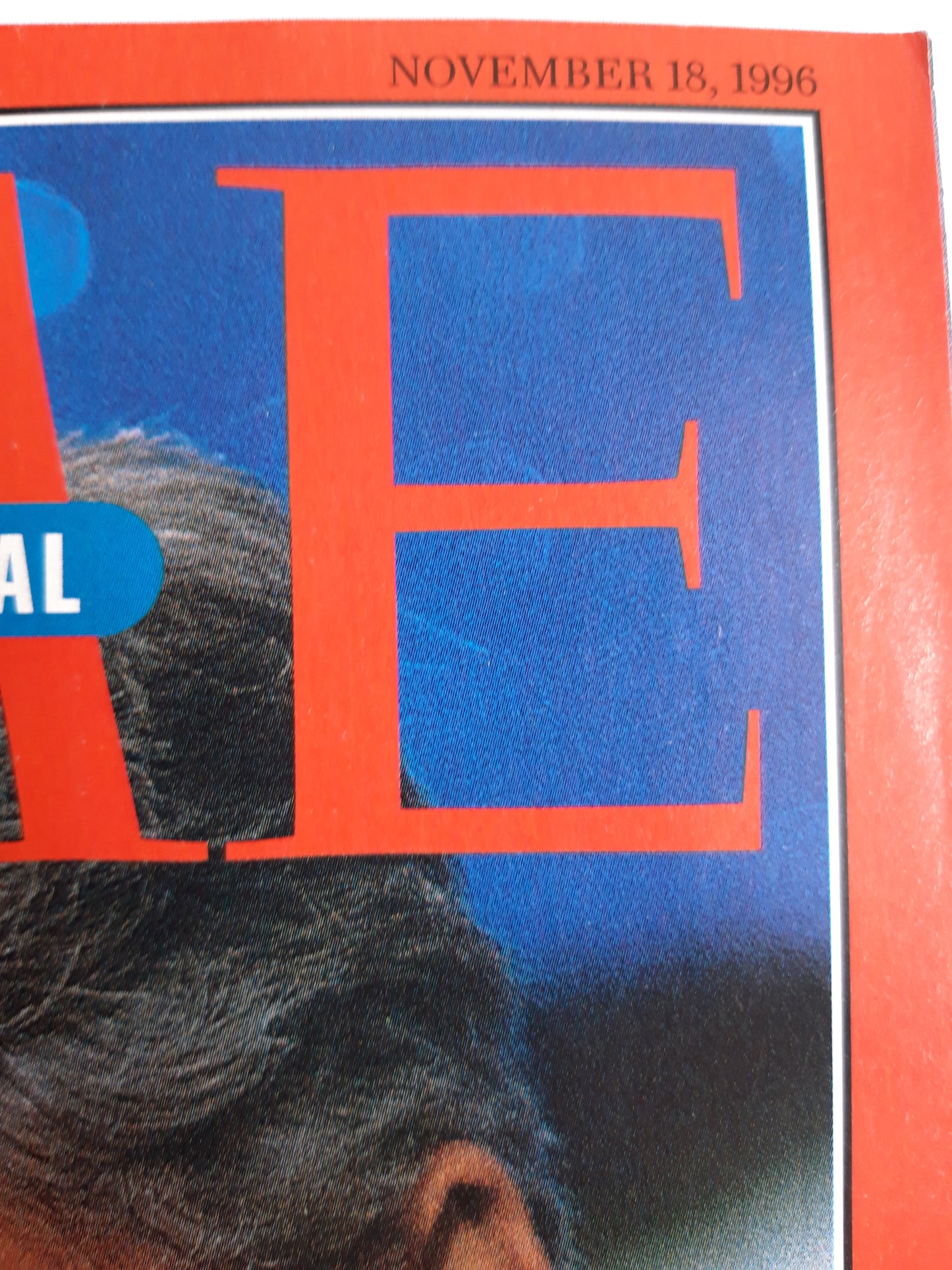 Time magazine U.S. Election Special How He Won Bill Clinton 18.11.1996 18. 18th November 1996